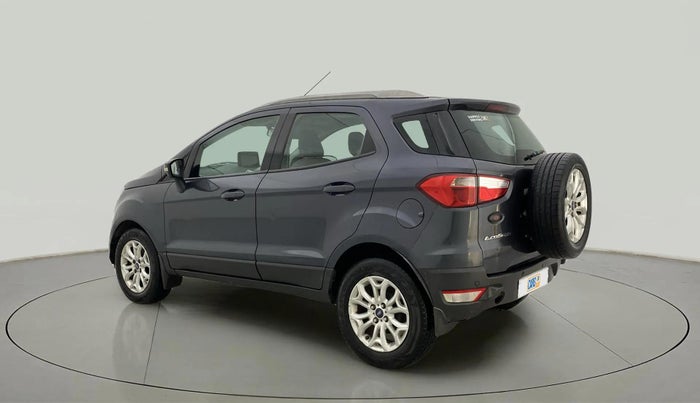2014 Ford Ecosport TITANIUM 1.5L DIESEL, Diesel, Manual, 1,00,643 km, Left Back Diagonal