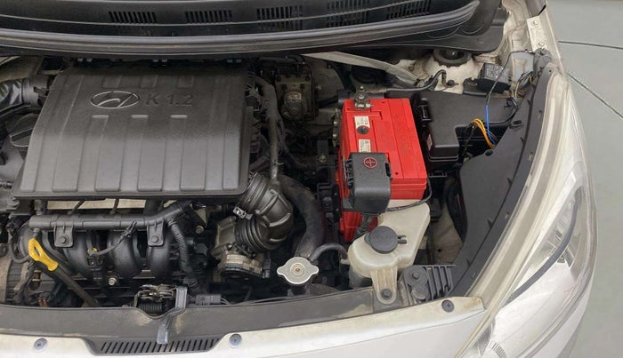 2014 Hyundai Grand i10 ASTA (O) 1.2 KAPPA VTVT, Petrol, Manual, 46,130 km, Engine View - Left
