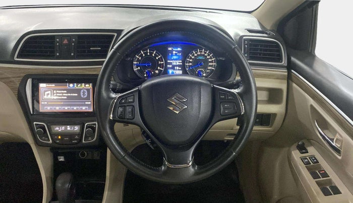 2018 Maruti Ciaz ALPHA  AT 1.5 SHVS PETROL, Petrol, Automatic, 49,396 km, Steering Wheel Close Up
