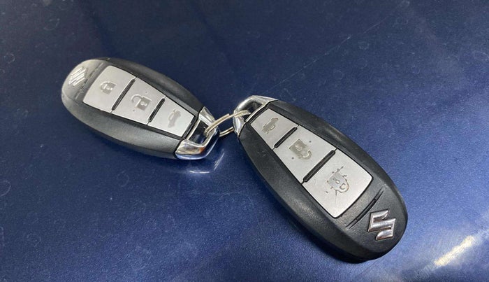 2018 Maruti Ciaz ALPHA  AT 1.5 SHVS PETROL, Petrol, Automatic, 49,396 km, Key Close Up