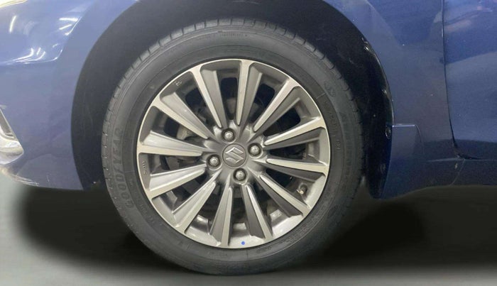 2018 Maruti Ciaz ALPHA  AT 1.5 SHVS PETROL, Petrol, Automatic, 49,396 km, Left Front Wheel