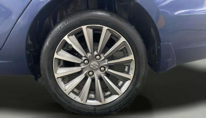 2018 Maruti Ciaz ALPHA  AT 1.5 SHVS PETROL, Petrol, Automatic, 49,396 km, Left Rear Wheel