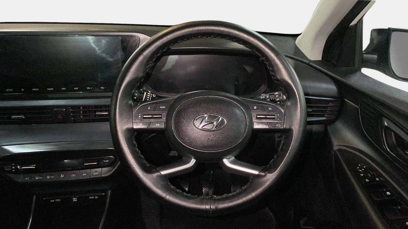 2022 Hyundai NEW I20 ASTA (O) 1.2 MT, Petrol, Manual, 28,891 km, Steering Wheel Close Up