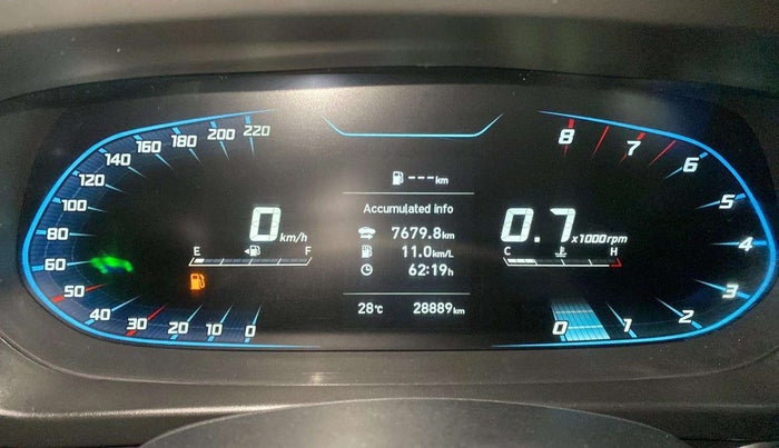 2022 Hyundai NEW I20 ASTA (O) 1.2 MT, Petrol, Manual, 28,882 km, Odometer Image