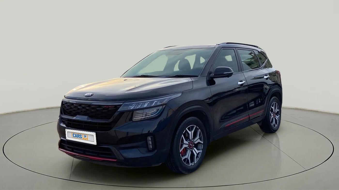 2020 KIA SELTOS GTX PLUS DCT 1.4 PETROL, Petrol, Automatic, 75,467 km, Left Front Diagonal