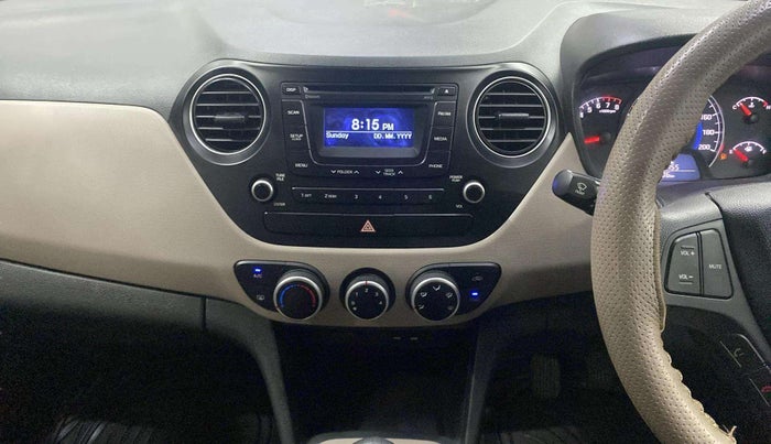2015 Hyundai Grand i10 SPORTZ 1.2 KAPPA VTVT, Petrol, Manual, 11,185 km, Infotainment system - Display is damaged