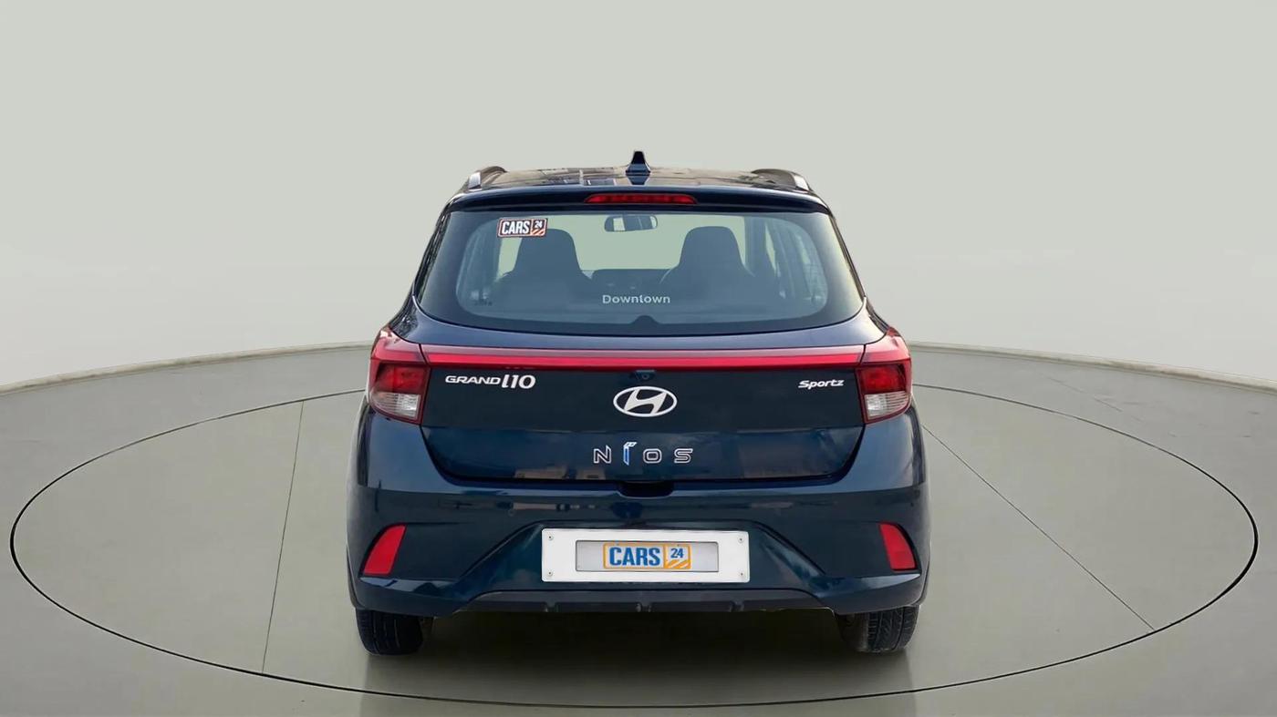 2023 Hyundai GRAND I10 NIOS SPORTZ 1.2 KAPPA VTVT, Petrol, Manual, 22,522 km, Back/Rear