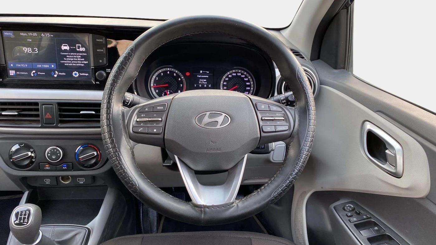 2023 Hyundai GRAND I10 NIOS SPORTZ 1.2 KAPPA VTVT, Petrol, Manual, 22,522 km, Steering Wheel Close Up