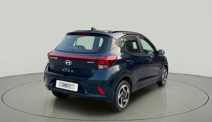 2023 Hyundai GRAND I10 NIOS SPORTZ 1.2 KAPPA VTVT, Petrol, Manual, 22,493 km, Right Back Diagonal