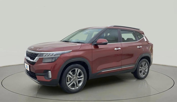 2021 KIA SELTOS HTX 1.5 PETROL, Petrol, Manual, 84,500 km, Left Front Diagonal