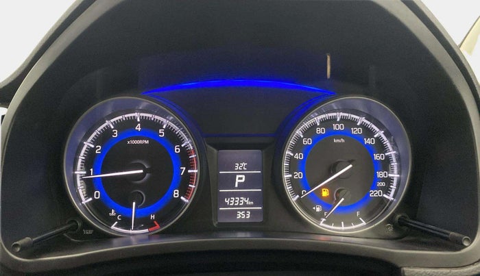 2017 Maruti Baleno DELTA CVT PETROL 1.2, Petrol, Automatic, 43,341 km, Odometer Image