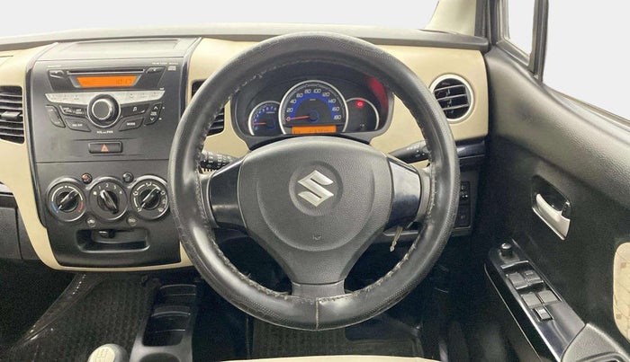 2017 Maruti Wagon R 1.0 VXI, CNG, Manual, 57,912 km, Steering Wheel Close Up