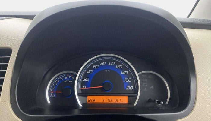 2017 Maruti Wagon R 1.0 VXI, Petrol, Manual, 56,161 km, Odometer Image
