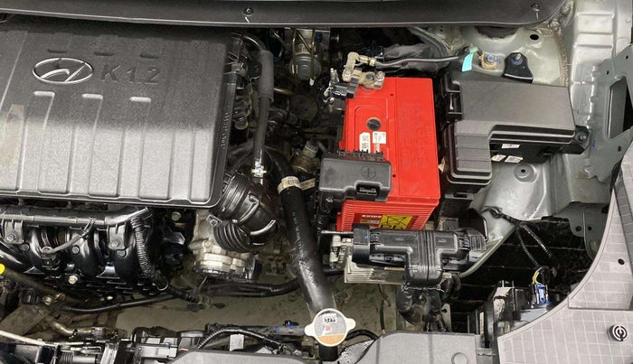 2023 Hyundai EXTER SX(O) CONNECT 1.2 AMT, Petrol, Automatic, 16,585 km, Engine View - Left