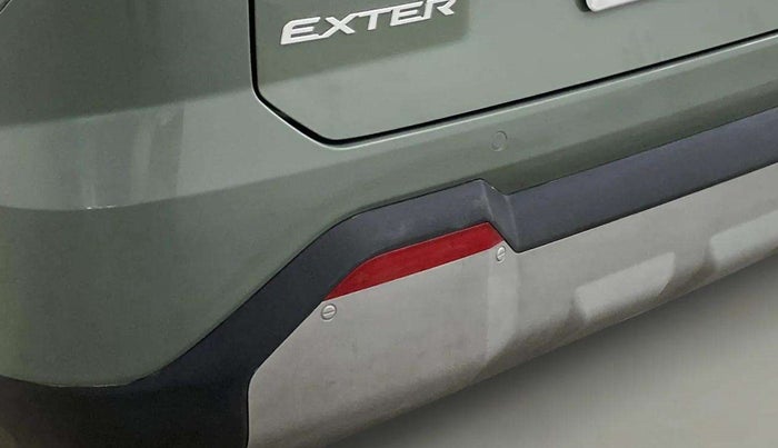 2023 Hyundai EXTER SX(O) CONNECT 1.2 AMT, Petrol, Automatic, 16,585 km, Rear bumper - Minor scratches