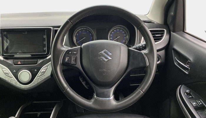 2018 Maruti Baleno ALPHA PETROL 1.2, Petrol, Manual, 61,019 km, Steering Wheel Close Up