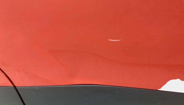 2021 Tata NEXON XZ PLUS PETROL DUAL TONE, Petrol, Manual, 52,861 km, Rear left door - Slightly dented