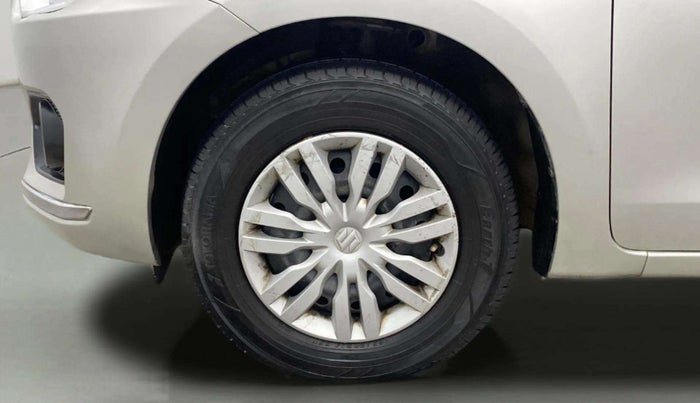 2017 Maruti Dzire VXI, Petrol, Manual, 72,375 km, Left Front Wheel