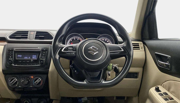 2017 Maruti Dzire VXI, Petrol, Manual, 72,375 km, Steering Wheel Close Up