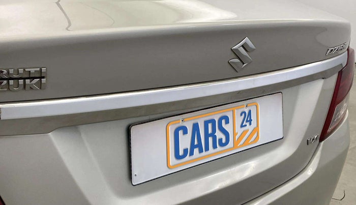 2017 Maruti Dzire VXI, Petrol, Manual, 72,375 km, Dicky (Boot door) - Slightly dented