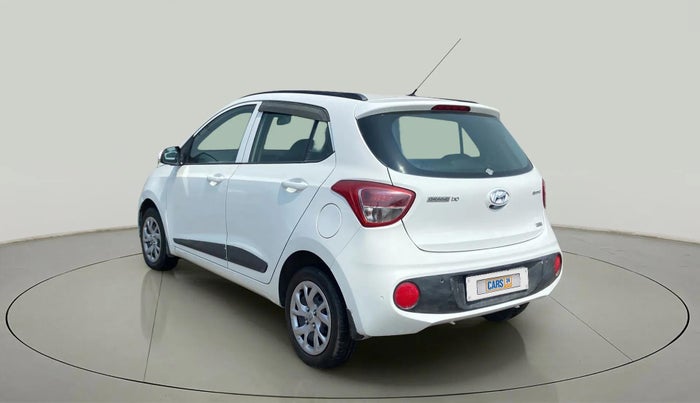 2017 Hyundai Grand i10 SPORTZ (O) 1.2 KAPPA VTVT, Petrol, Manual, 33,192 km, Left Back Diagonal