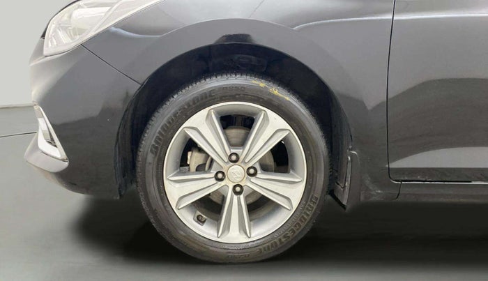 2018 Hyundai Verna 1.6 VTVT SX O, Petrol, Manual, 37,998 km, Left Front Wheel