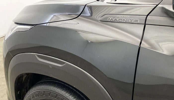 2022 Nissan MAGNITE XV PREMIUM TURBO CVT, Petrol, Automatic, 23,064 km, Left fender - Minor scratches