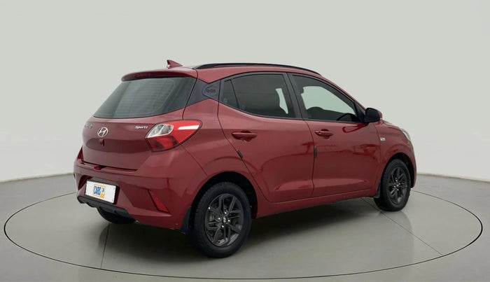2020 Hyundai GRAND I10 NIOS SPORTZ AMT 1.2 KAPPA VTVT, Petrol, Automatic, 72,409 km, Right Back Diagonal