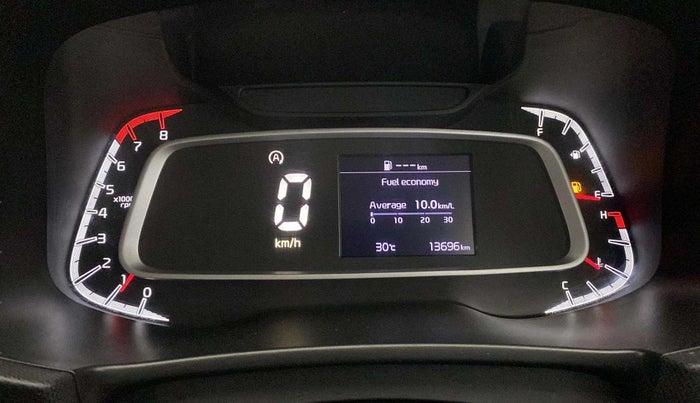 2023 KIA SONET HTK PLUS 1.2, Petrol, Manual, 13,677 km, Odometer Image