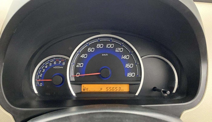2017 Maruti Wagon R 1.0 VXI, Petrol, Manual, 55,613 km, Odometer Image