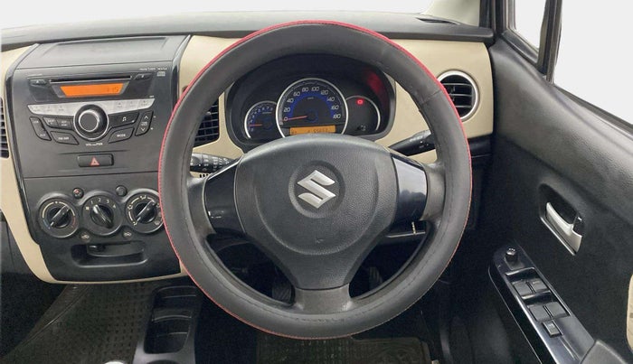 2017 Maruti Wagon R 1.0 VXI, Petrol, Manual, 55,613 km, Steering Wheel Close Up