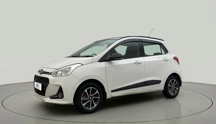 2018 Hyundai Grand i10 SPORTZ AT 1.2 KAPPA VTVT, Petrol, Automatic, 24,412 km, Left Front Diagonal