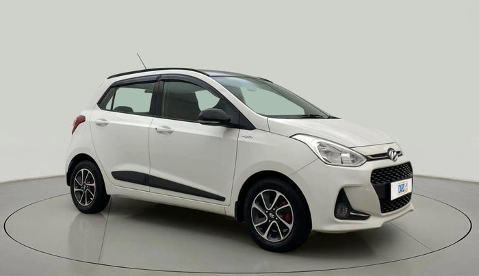 2018 Hyundai Grand i10 SPORTZ AT 1.2 KAPPA VTVT, Petrol, Automatic, 24,412 km, Right Front Diagonal