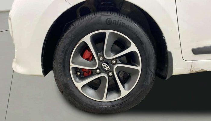2018 Hyundai Grand i10 SPORTZ AT 1.2 KAPPA VTVT, Petrol, Automatic, 24,412 km, Left Front Wheel