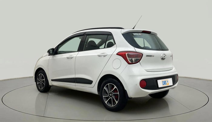 2018 Hyundai Grand i10 SPORTZ AT 1.2 KAPPA VTVT, Petrol, Automatic, 24,412 km, Left Back Diagonal
