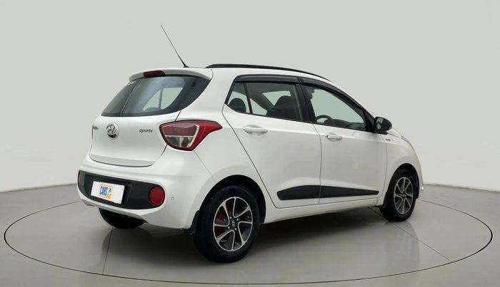 2018 Hyundai Grand i10 SPORTZ AT 1.2 KAPPA VTVT, Petrol, Automatic, 24,412 km, Right Back Diagonal