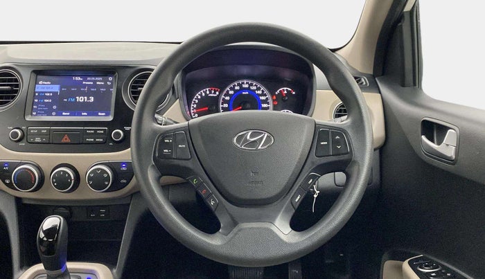 2018 Hyundai Grand i10 SPORTZ AT 1.2 KAPPA VTVT, Petrol, Automatic, 24,412 km, Steering Wheel Close Up