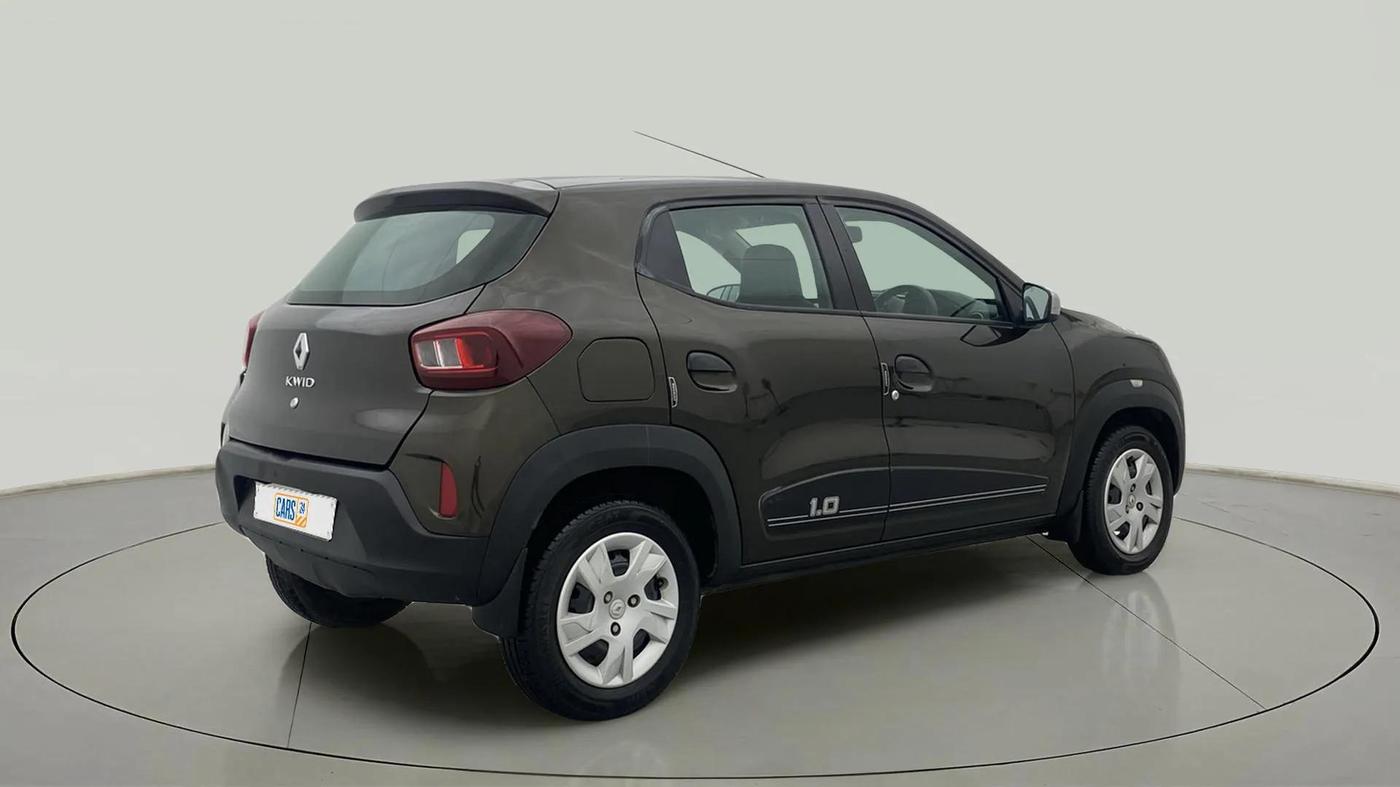 2022 Renault Kwid RXT 1.0 AMT, Petrol, Automatic, 11,445 km, Right Back Diagonal