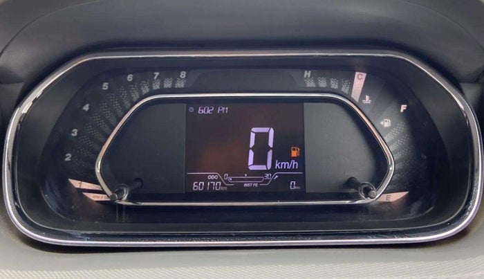 2022 Tata TIGOR XZ PETROL, Petrol, Manual, 60,162 km, Odometer Image
