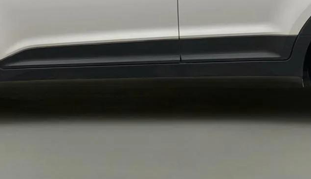 2016 Hyundai Creta SX PLUS 1.6 DIESEL, Diesel, Manual, 77,959 km, Left running board - Paint has minor damage