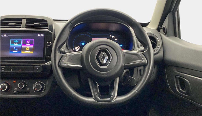 2021 Renault Kwid RXT 1.0 (O), Petrol, Manual, 37,597 km, Steering Wheel Close Up