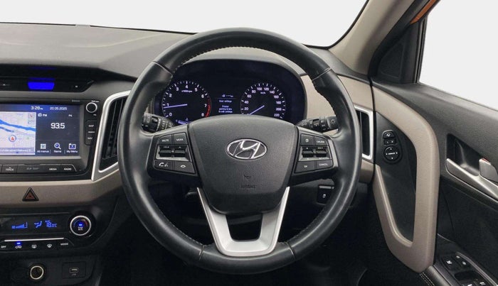 2019 Hyundai Creta SX (O) EXECUTIVE 1.6 PETROL, Petrol, Manual, 23,620 km, Steering Wheel Close Up