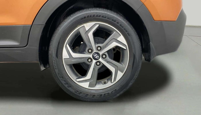2019 Hyundai Creta SX (O) EXECUTIVE 1.6 PETROL, Petrol, Manual, 23,620 km, Left Rear Wheel