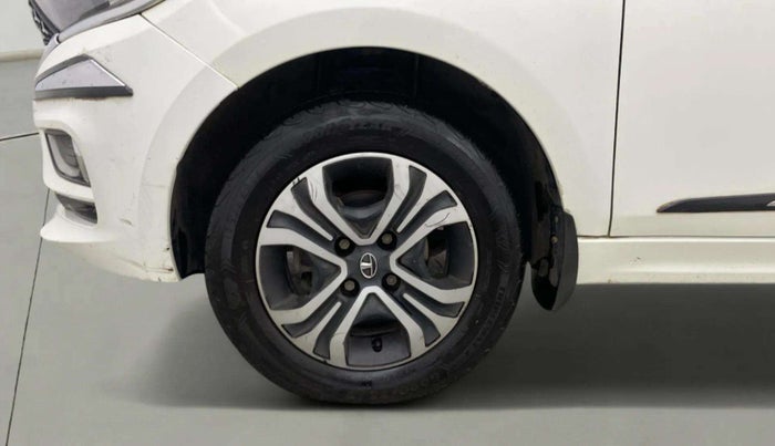 2022 Tata TIGOR XZ PLUS CNG, CNG, Manual, 47,535 km, Left Front Wheel