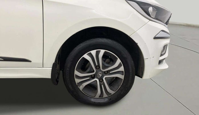2022 Tata TIGOR XZ PLUS CNG, CNG, Manual, 47,535 km, Right Front Wheel
