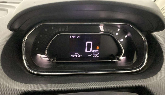 2022 Tata TIGOR XZ PLUS CNG, CNG, Manual, 47,535 km, Odometer Image