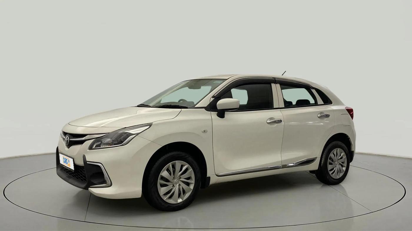 2024 Toyota Glanza E, Petrol, Manual, 13,935 km, Left Front Diagonal