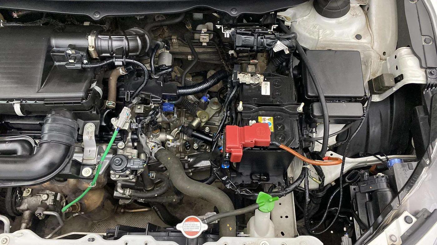 2024 Toyota Glanza E, Petrol, Manual, 13,935 km, Engine View - Left