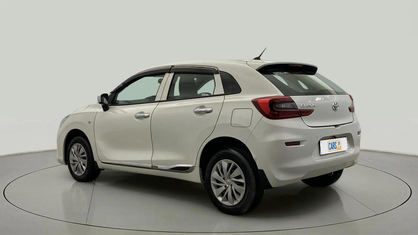 2024 Toyota Glanza E, Petrol, Manual, 13,935 km, Left Back Diagonal