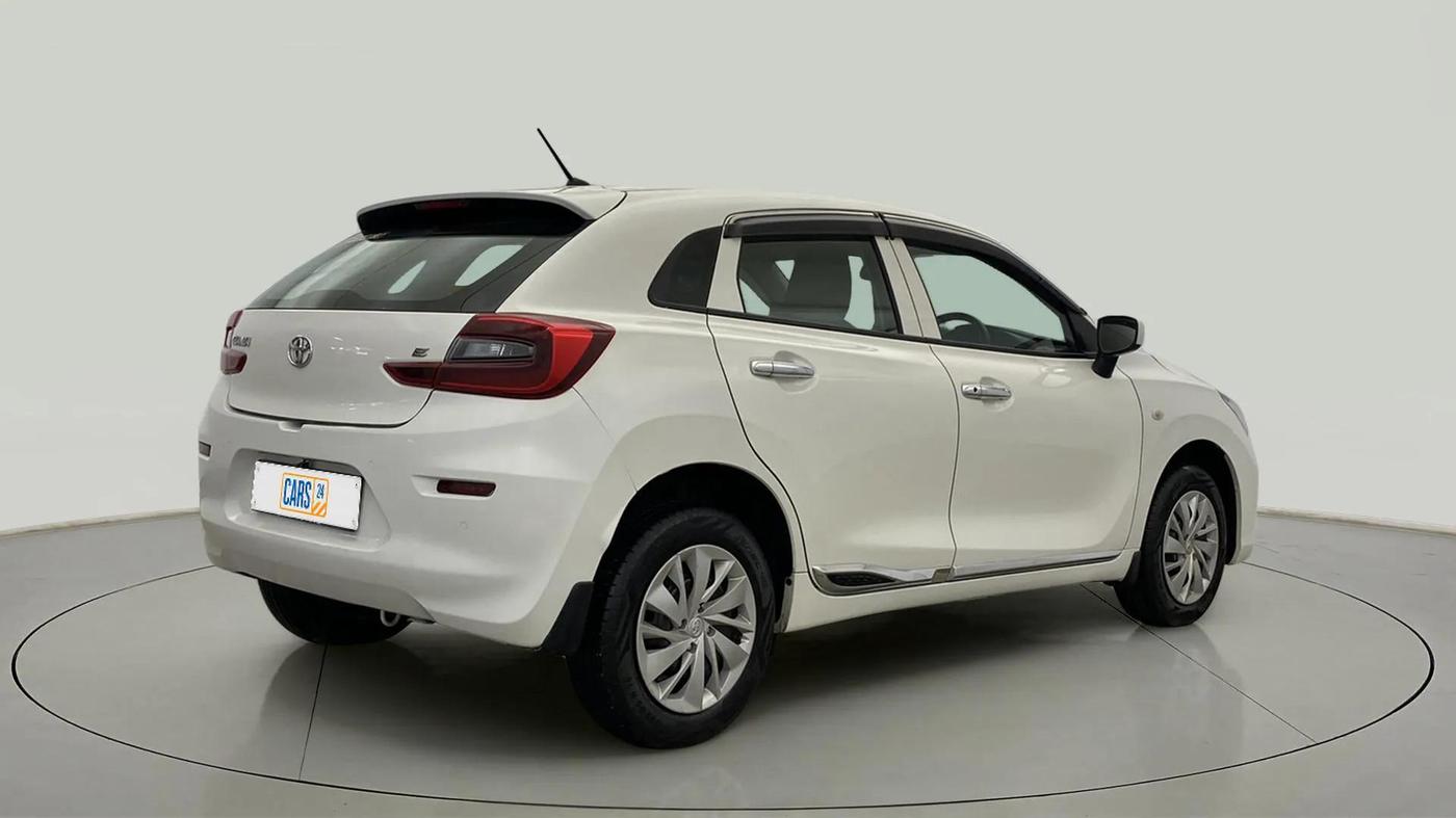 2024 Toyota Glanza E, Petrol, Manual, 13,935 km, Right Back Diagonal